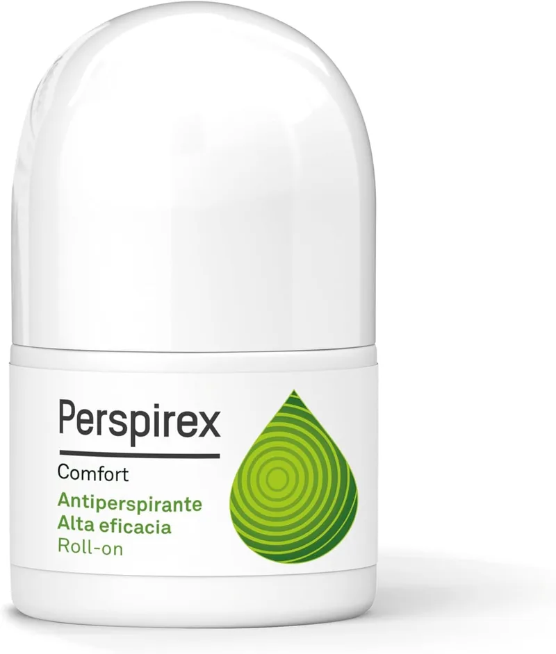 PERSPIREX ▫️ ® | Comfort | Desodorizante antitranspirante para as axilas, em formato roll-on, para peles delicadas, com efeito antitranspirante duradouro até 3 dias | Controla a transpiração e o odor, cuidando da sua pele | 20 ml