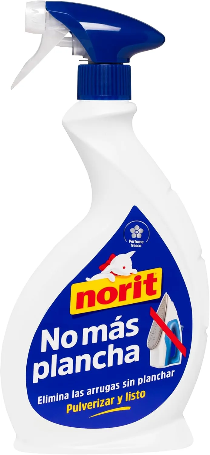 NORIT ▫️ Não Precisa de Passar a Ferro, Spray Antirrugas, Elimina as Rugas Sem Necessidade de Passar a Ferro, Aroma Fresco, Adequado para Todas as Peças de Roupa, Fórmula Respeitosa - 500 ml