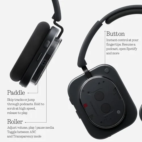 Nothing ▫️ Headphone (1) Auscultadores com arnês sem fios 3