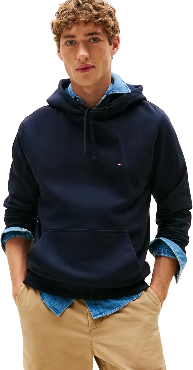 Tommy Hilfiger ▫️ Essential Terry Hoody Mw0mw37235 Moletom com capuz para homem