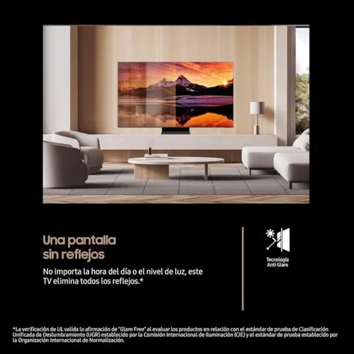 Samsung ▫️ Televisão de 75 polegadas Neo QLED QN990F 8K Mini LED, Smart TV com Vision AI, ligação sem fios, ecrã antirreflexo Glare Free e até 240 Hz 5