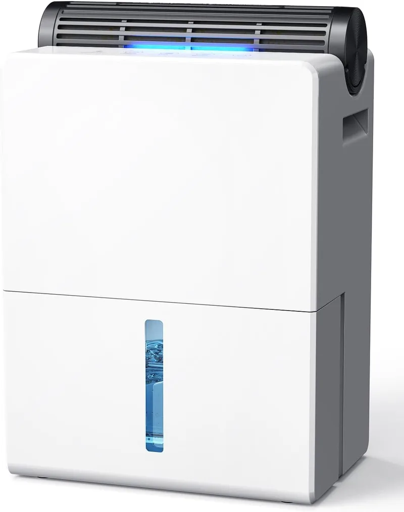 CONOPUPlus ▫️ Desumidificador 2700ML, Desumidificadores de humidade, Potentes e silenciosos, 800ml/dia, Ideal para divisões até 20 m², Modo noturno, Temporizador, Descongelação automática