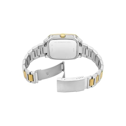 Fossil ▫️ Relógio Crosby para homem, movimento de quartzo de três ponteiros com data e bracelete em aço inoxidável 5