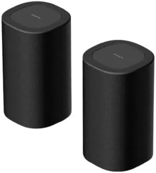 Sony ▫️ Colunas traseiras sem fios BRAVIA Theatre SA-RS8, som surround, mapeamento espacial de 360°, compatível com IMAX Enhanced, funciona com barras de som e subwoofer, configuração e controlo fáceis