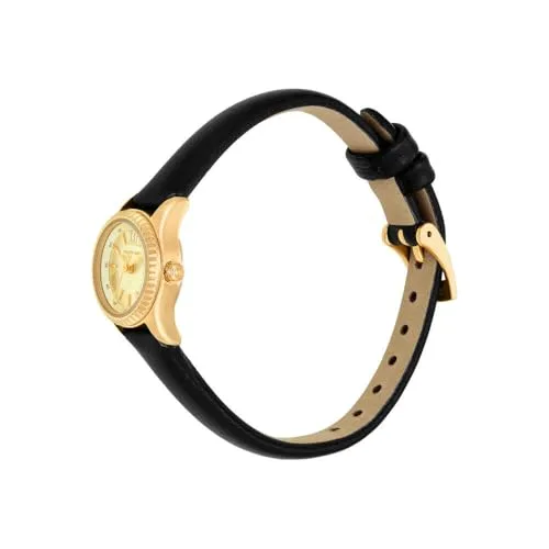 Michael Kors ▫️ Relógio Lexington para mulher, movimento de quartzo com três ponteiros, 19 mm, com bracelete em aço inoxidável ou pele 3