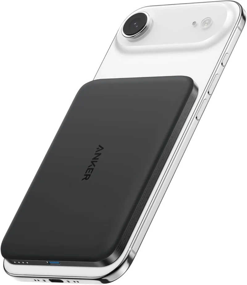 Anker ▫️ Nano Power Bank MagSafe Qi2 15 W ultrafina de 5000 mAh