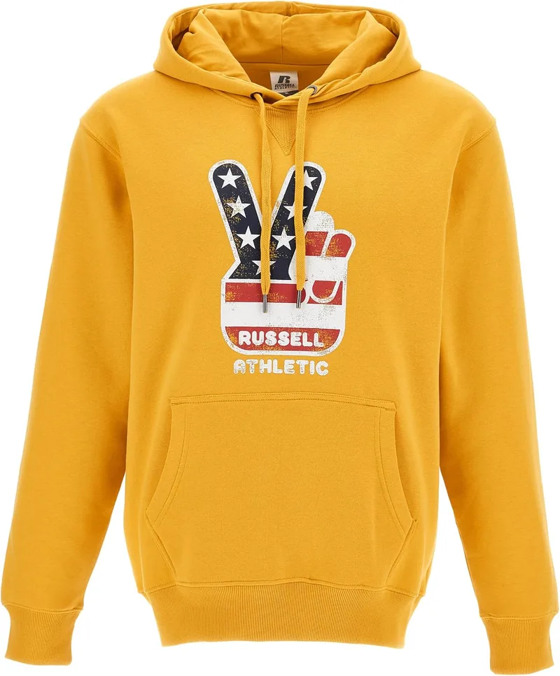 Russell Athletic ▫️ Pullover Hoody - Túnica de enfermagem para homem