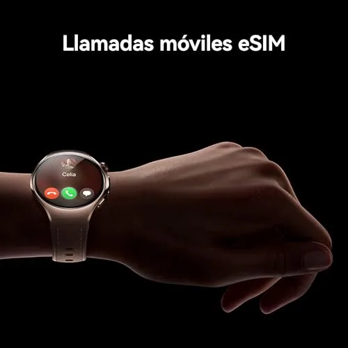 HUAWEI ▫️ Watch 5, smartwatch de 46 mm, com eSIM, ECG, para Android e iOS, roxo 6