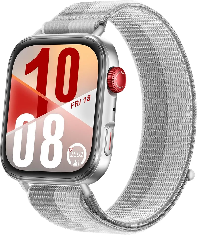 HUAWEI ▫️ Relógio inteligente Watch FIT 4, brilho máximo de 2 000 nits, barómetro, cinzento