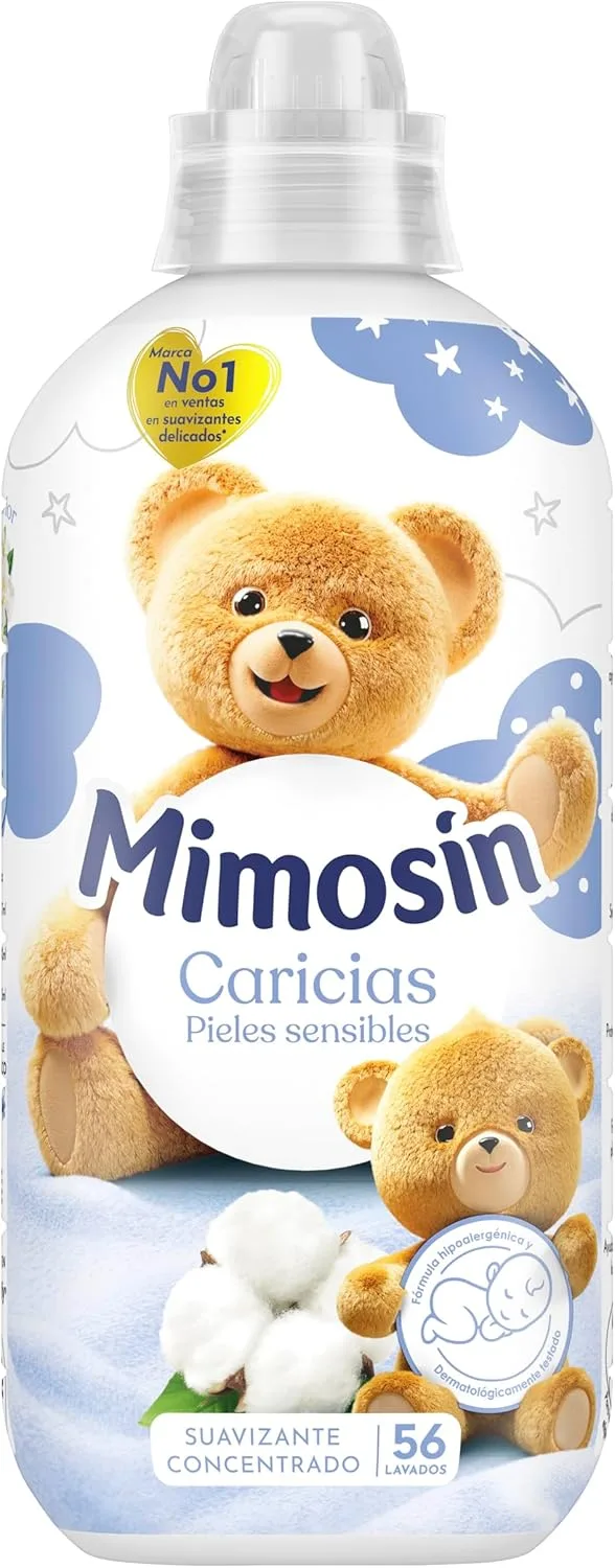 Mimosín ▫️ Concentrado de amaciador Mimosin Caress 56 lavagens