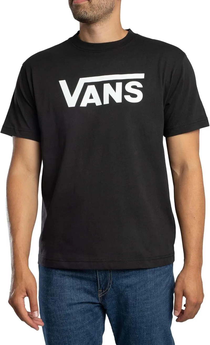 Vans ▫️ Camiseta masculina Vn000ra1blk (Pacote de 1)