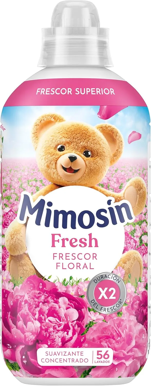 Mimosín ▫️ Amaciador concentrado Frescura Floral 56 lavagens