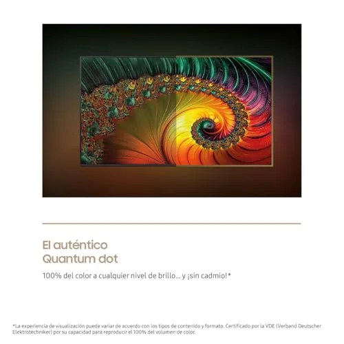 Samsung ▫️ Televisão de 65 polegadas The Frame LS03F 4K Smart TV, Galeria de Arte com Display Mate, Molduras Intercambiáveis, 100% de Volume de Cor com Quantum Dot e Cabo Quase Invisível com One Connect 3