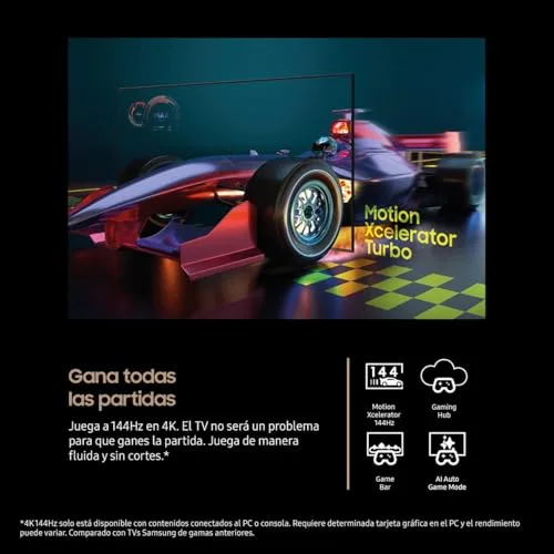 Samsung ▫️ Televisor de 85 polegadas Neo QLED QN80F 4K Mini LED Smart TV com Vision AI, Quantum Matrix Technology Core, Motion Xcelerator a 144 Hz e Gaming Hub 5