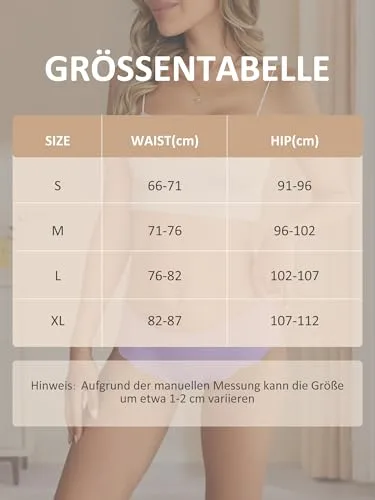 Dawnrole ▫️ Roupa interior feminina, cuecas sem costuras para mulher, cuecas suaves e confortáveis com cintura para uso diário, embalagem de 6 unidades 5