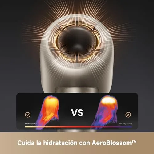 MOVA ▫️ Secador de cabelo Shine 10, secagem rápida com tecnologia de bloqueio de humidade, motor sem escovas a 110 000 RPM, tratamento com plasma, Thermo-Control NTC a 1 000 vezes por segundo, perfeito para salões de beleza e viagens 2