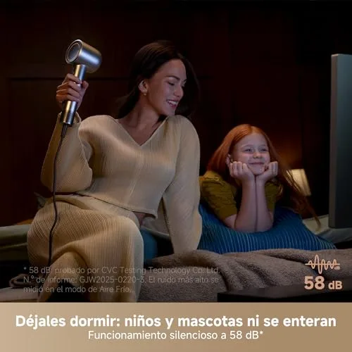 MOVA ▫️ Secador de cabelo Shine 10, secagem rápida com tecnologia de bloqueio de humidade, motor sem escovas a 110 000 RPM, tratamento com plasma, Thermo-Control NTC a 1 000 vezes por segundo, perfeito para salões de beleza e viagens 6