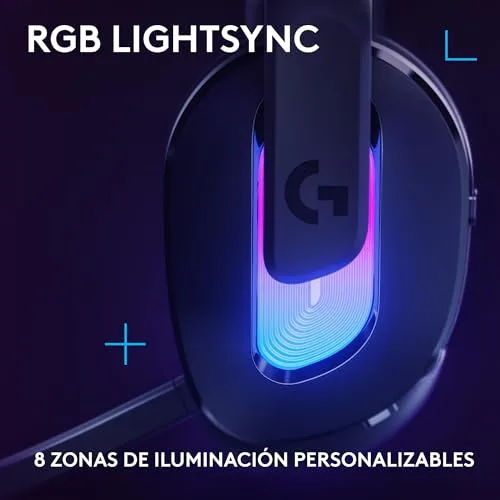 Logitech G ▫️ Auscultadores sem fios para jogos G522 Lightspeed 2