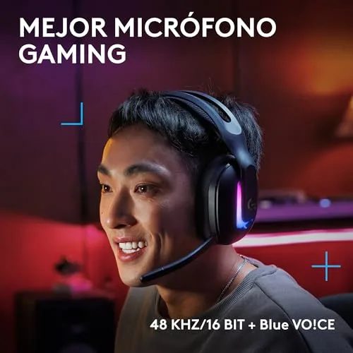 Logitech G ▫️ Auscultadores sem fios para jogos G522 Lightspeed 3