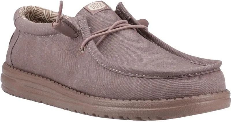HEYDUDE ▫️ Wally Stretch Sox - Sapatos estilo mocassim para homem