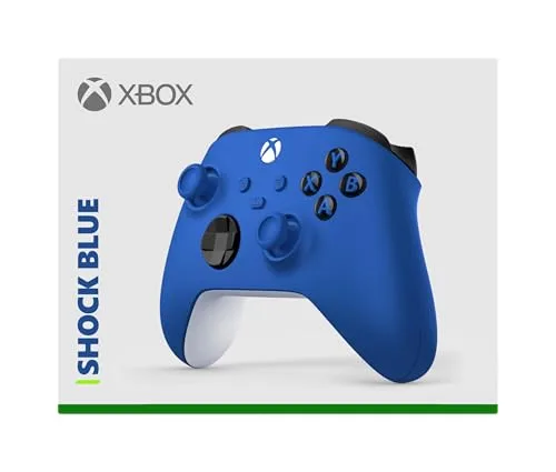 Xbox ▫️ Comando sem fios Shock Blue para Series X|S, One, Windows 10/11, iOS e Android 4