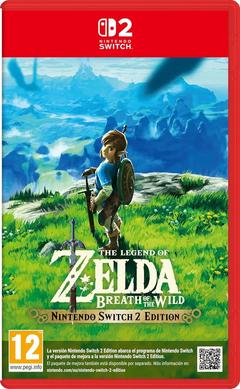 Nintendo ▫️ Zelda Breath of the Wild - Switch 2 Edition