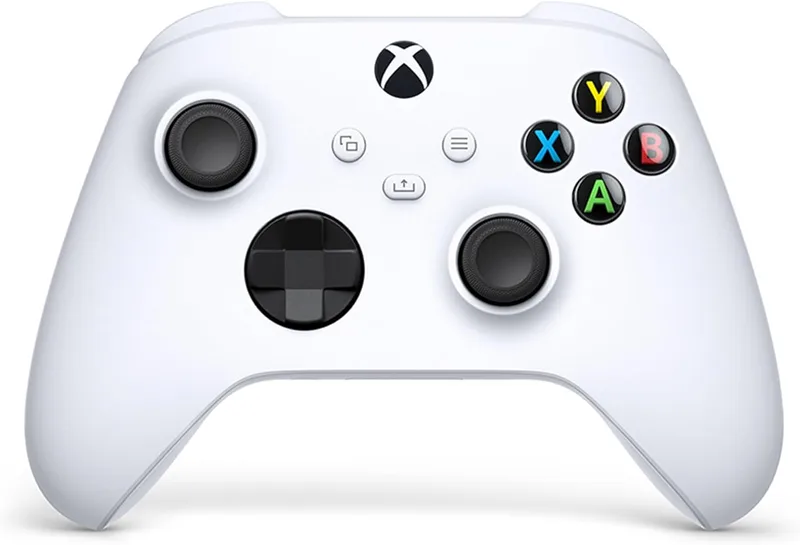 Xbox ▫️ Controlador Sem Fios Robot Branco Série X|S, One, Windows 10/11, iOS e Android