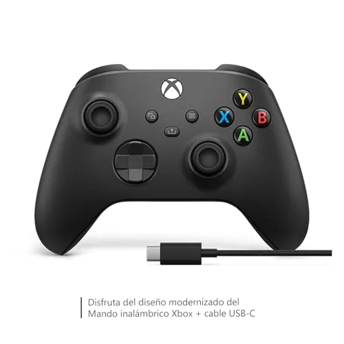 Xbox ▫️ Comando sem fios + cabo USB-C 2