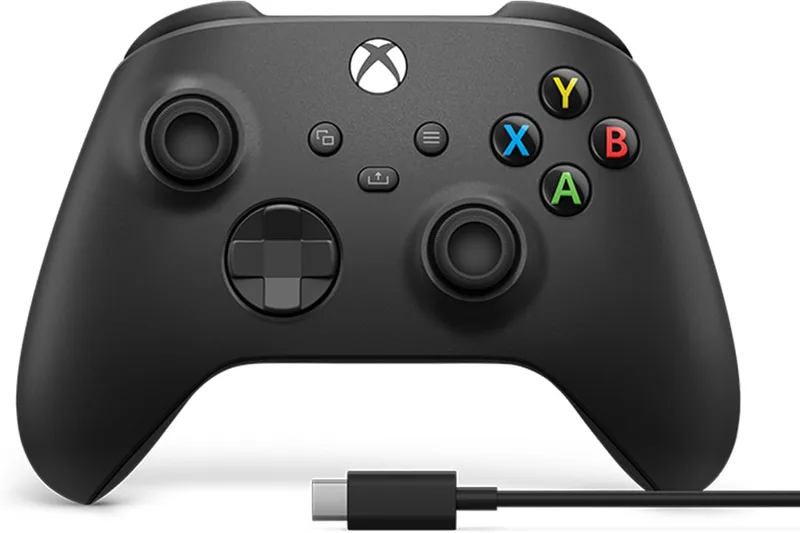 Xbox ▫️ Comando sem fios + cabo USB-C