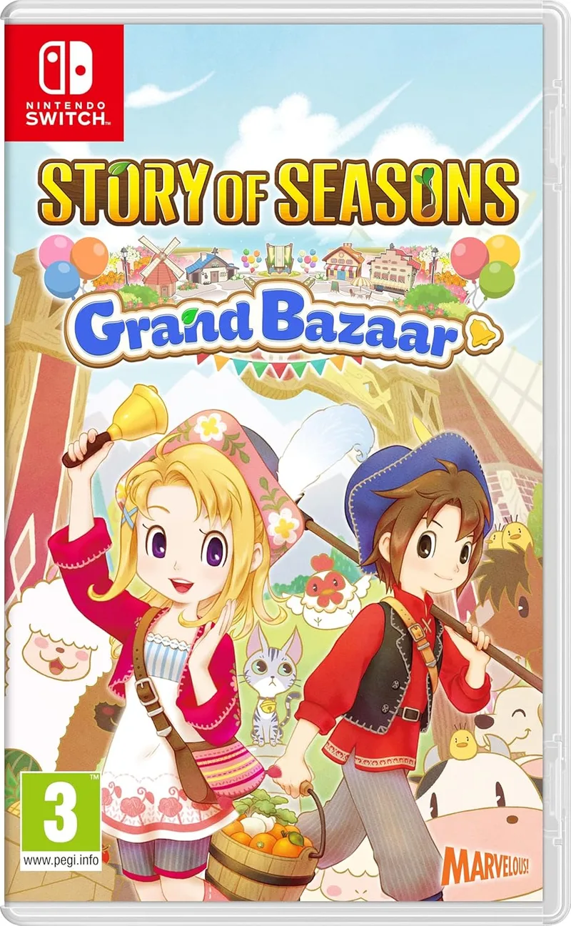 Marvelous Europe ▫️ Story of Seasons: Grand Bazaar - Switch