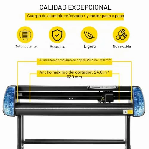 VEVOR ▫️ Máquina de corte de vinil com suporte de chão, plotter de vinil, memória de 128K a 2M, 28 polegadas, com força e velocidade ajustáveis para a produção de sinalética 3