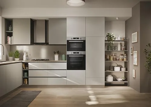 CANDY ▫️ Bake 600 CA6 N1T1HTX Forno Multifunções, 71 L, Conectividade Wi-Fi, 1 tabuleiro e 1 grelha, Limpeza hidrolítica, 9 funções, Ecrã Basic UX, Porta de vidro duplo, Preto e aço inoxidável 6