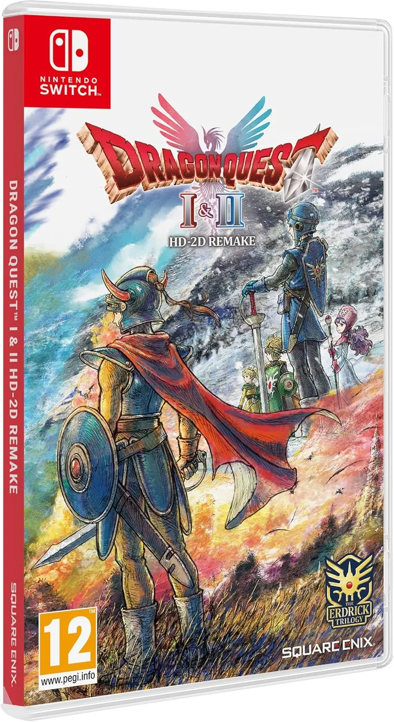 Square Enix ▫️ DRAGON QUEST I & II Remake HD-2D