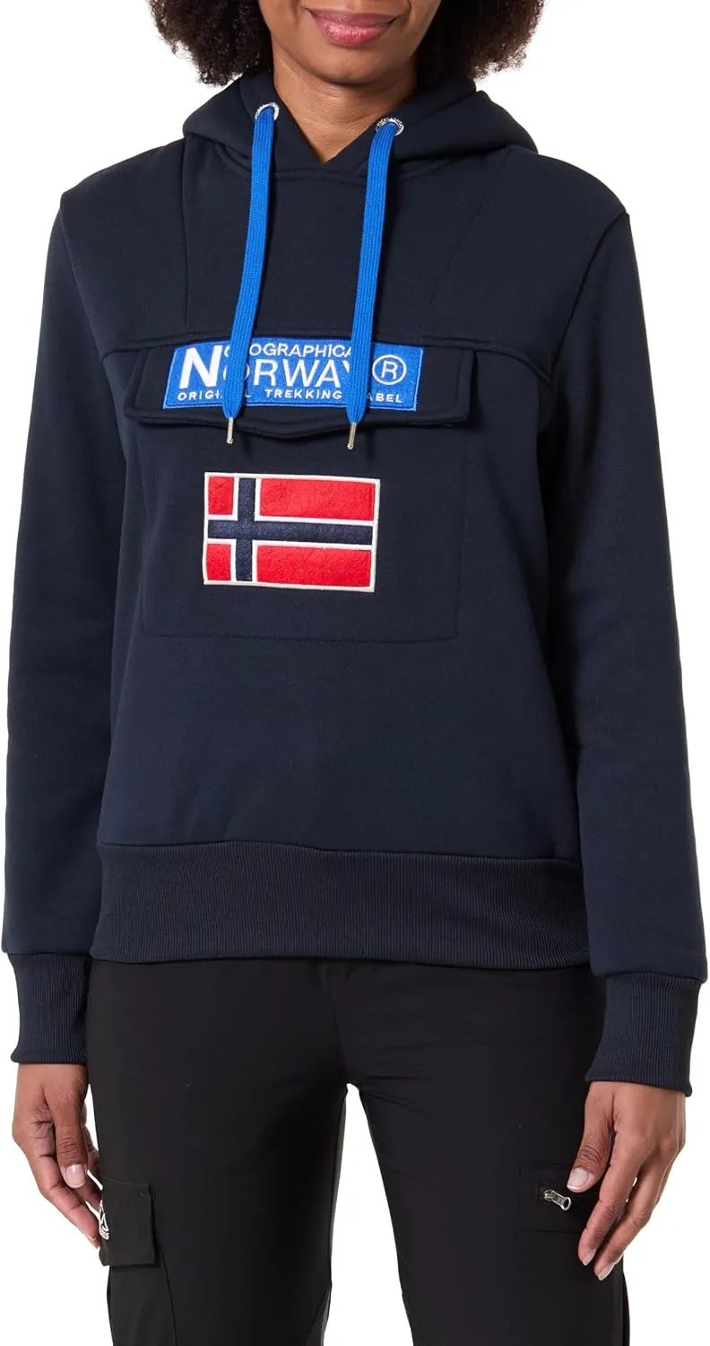 Geographical Norway ▫️ Gadrienama Lady Camisola com Capuz para Mulher