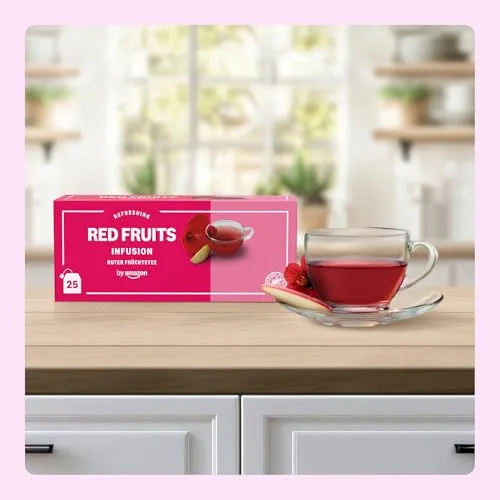 by Amazon ▫️ Da Amazon: Infusão de Frutos Vermelhos, 25 saquinhos 4