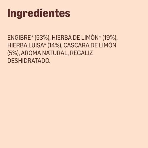 by Amazon ▫️ Da Amazon: Infusão de Limão e Gengibre, 25 saquinhos 2