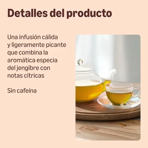 by Amazon ▫️ Da Amazon: Infusão de Limão e Gengibre, 25 saquinhos 3