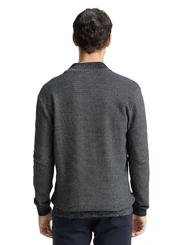 TOM TAILOR ▫️ 1049482 Camisola tipo casaco para homem 3