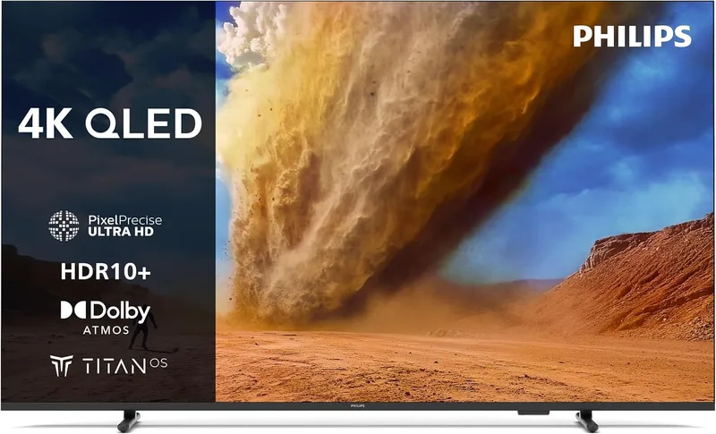 Philips 75PUS7810 Smart TV LED 4K - Ecrã de 75 polegadas com plataforma Titan OS, Pixel Precise Ultra HD e som Dolby Atmos - Compatível com Alexa e Google Voice Assistant