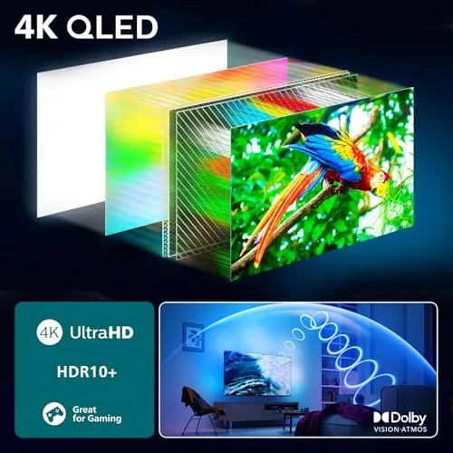 PHILIPS ▫️ Ambilight «The One» 55PUS9010 4K Smart TV - Ecrã de 55 polegadas com P5 Picture Engine Ultra HD, Titan OS, Dolby Vision e som Dolby Atmos 3