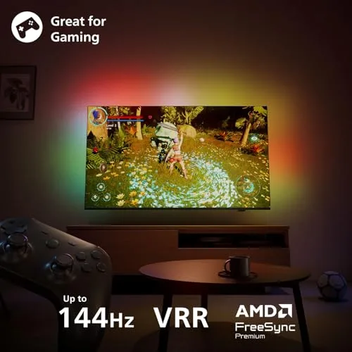PHILIPS ▫️ Ambilight «The One» 55PUS9010 4K Smart TV - Ecrã de 55 polegadas com P5 Picture Engine Ultra HD, Titan OS, Dolby Vision e som Dolby Atmos 6