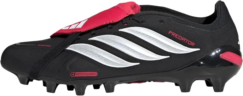 adidas ▫️ Chuteiras de futebol unissexo com língua dobrável Predator League para relva artificial