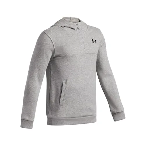 Under Armour ▫️ Rival LW 1/4 Zip Hoodie Camisolas com capuz para crianças 2