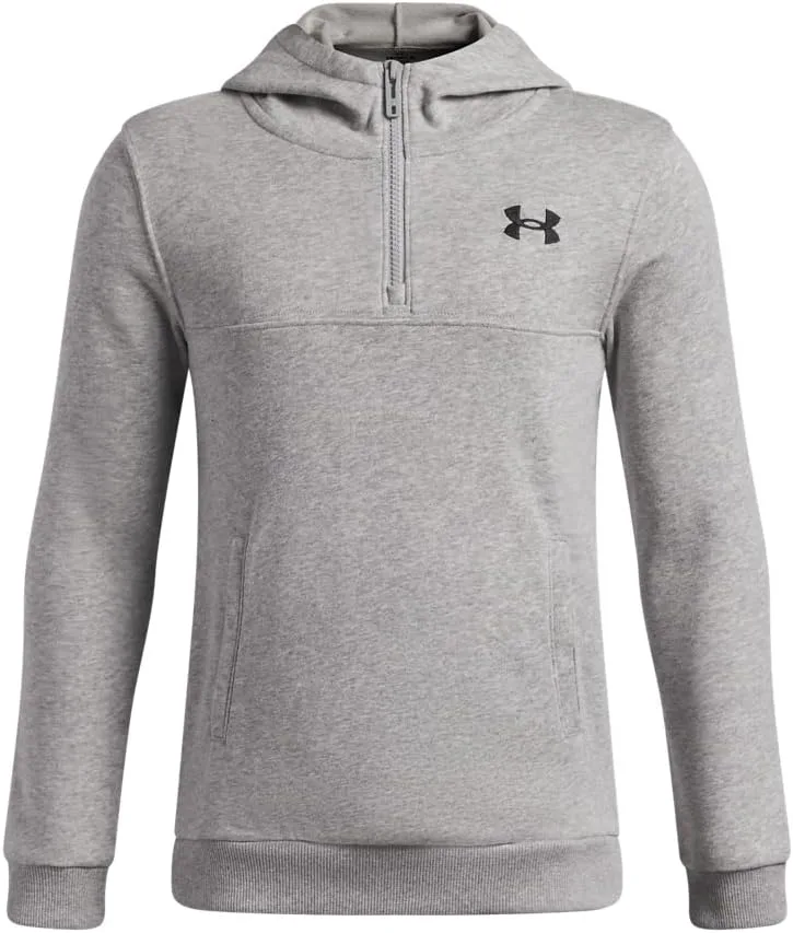 Under Armour ▫️ Rival LW 1/4 Zip Hoodie Camisolas com capuz para crianças