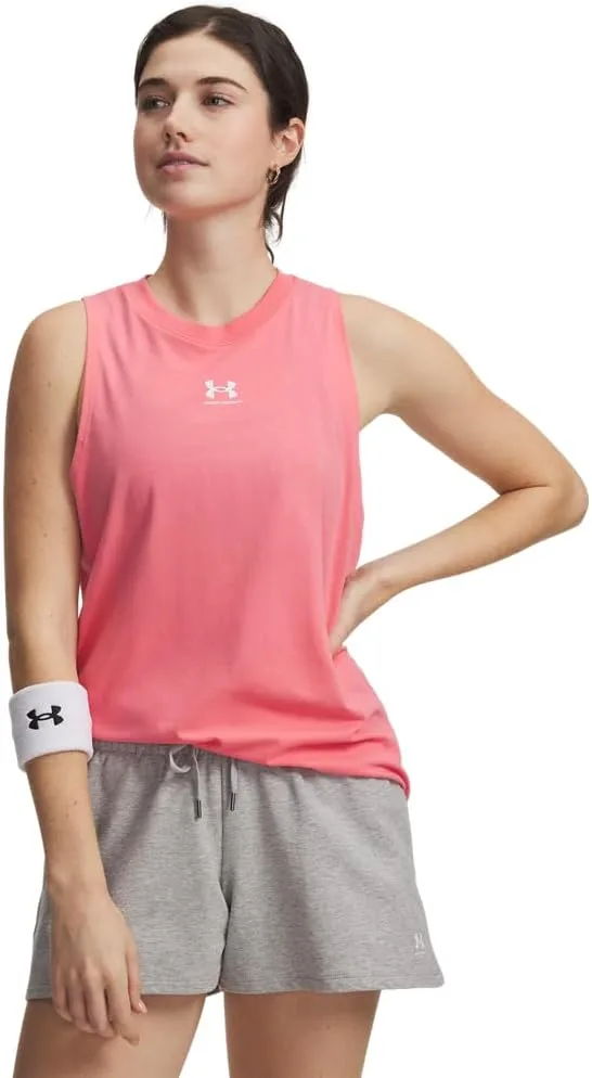 Under Armour ▫️ Casaco para mulher UA Rival Muscle Tank