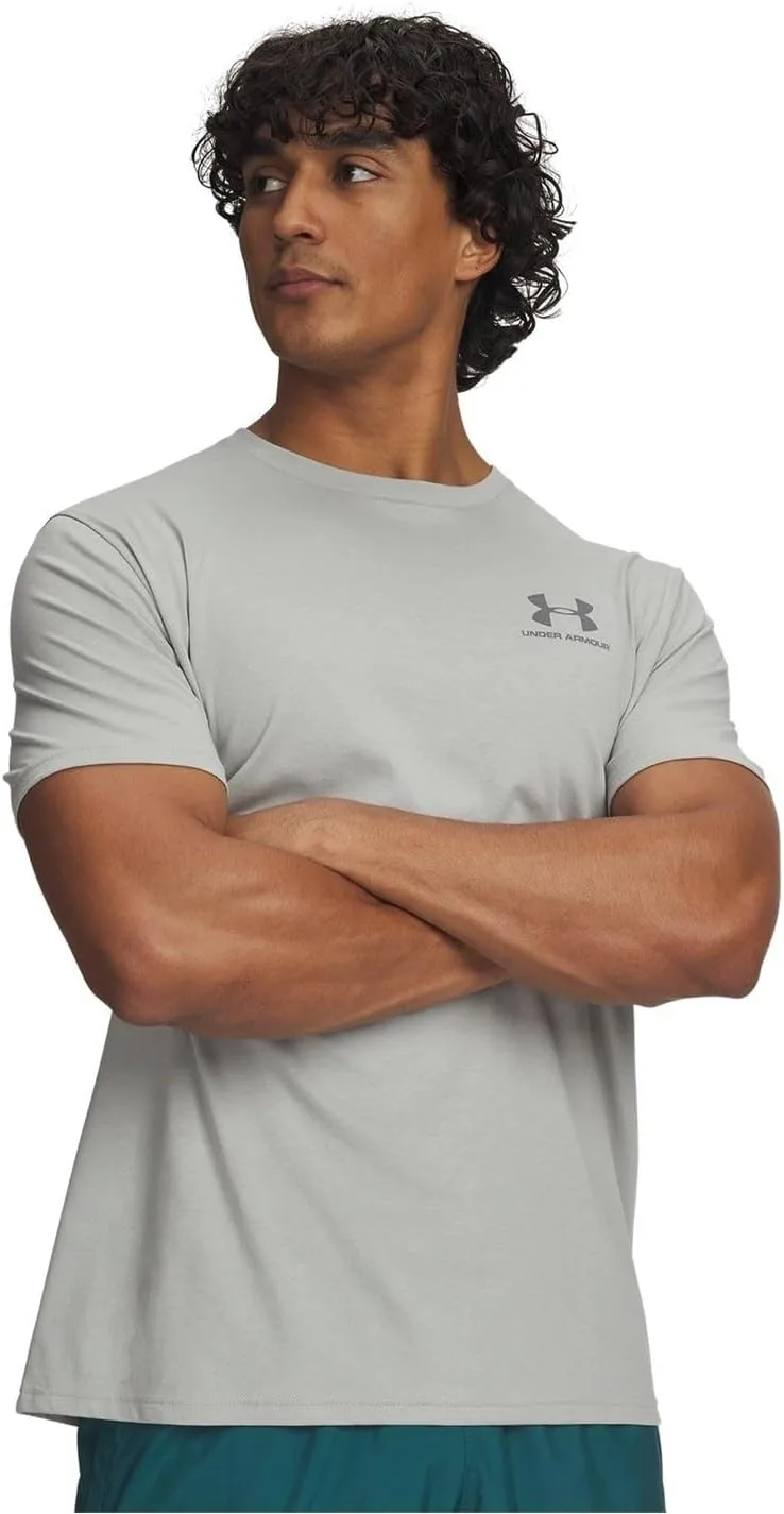 Under Armour ▫️ T-shirt Mens 2025 Sportstyle Left Chest UA Logo Charged Cotton