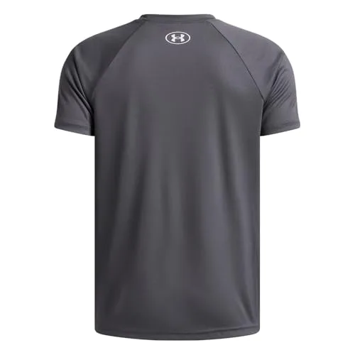 Under Armour ▫️ Tech Split Wordmark SS Camisas para Crianças 2