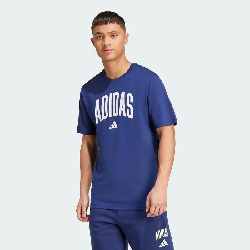 adidas ▫️ Camisola gráfica Collegiate Lineage Camisola gráfica (manga curta) Homem