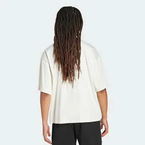 adidas ▫️ Camisa Soft Lux para homem, Branco Sujo, L 3