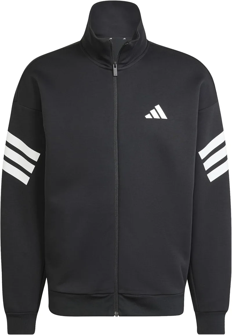 adidas ▫️ Future Icons - Camiseta desportiva em malha com três riscas para homem (pacote de 1)